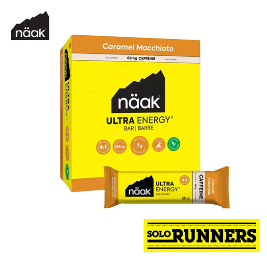 Barrita energética Naak Ultra Energy Caffeine Bars Caramel Macchiato