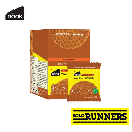 Gofres Näak Ultra Energy sabor caramelo salado 30 g