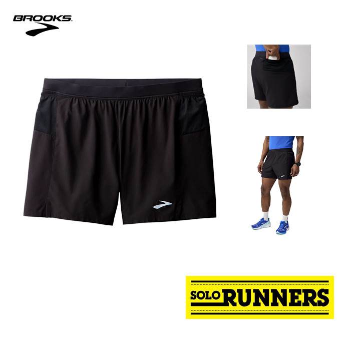 BROOKS Journey 5" Hombre Negro