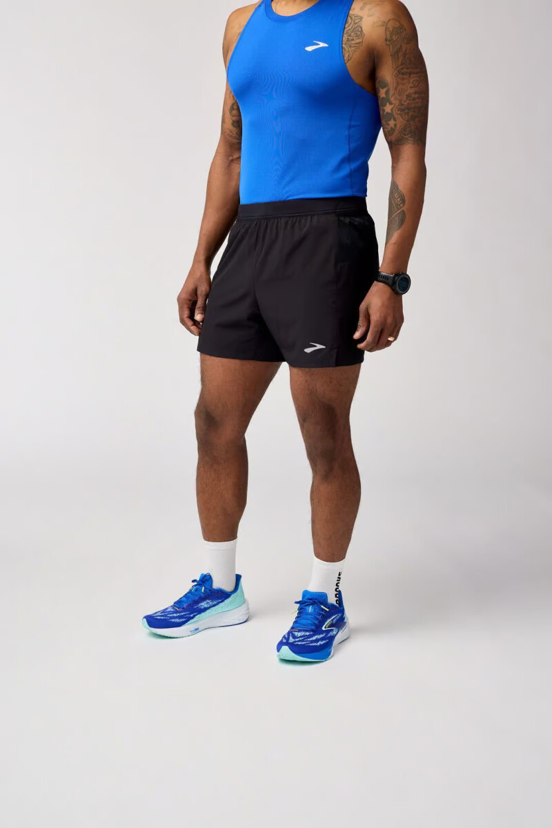 BROOKS Journey 5" Hombre Negro - Imagen 3