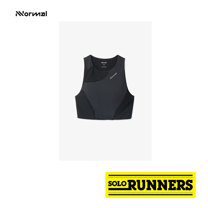 Trail Cropped Top W Black