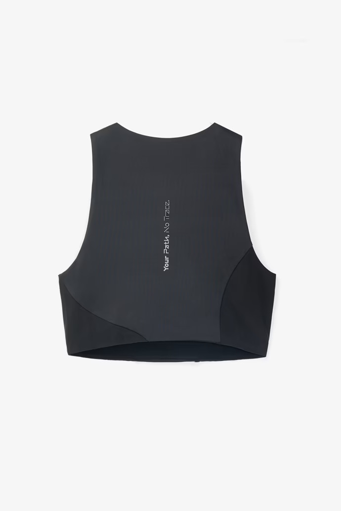 Trail Cropped Top W Black - Imagen 2
