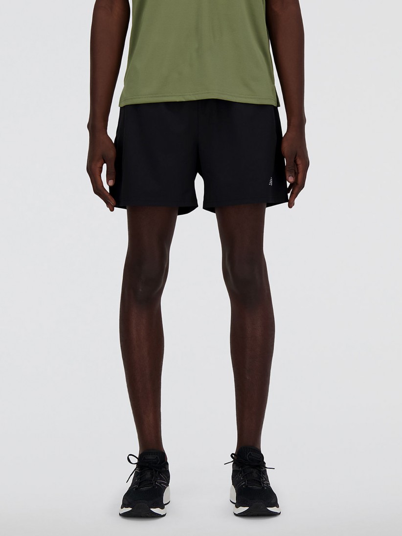 Pantalones Cortos New Balance Sport Essentials Lined 13cm Negros - Imagen 3