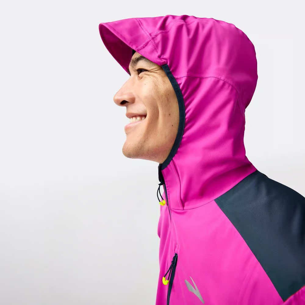 Chaqueta impermeable High Point 2 para hombre, color rosa - Imagen 3