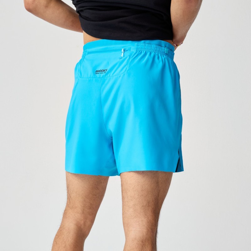 BROOKS Pantalón Brooks Cascadia Short Hombre Atomic Blue - Imagen 2