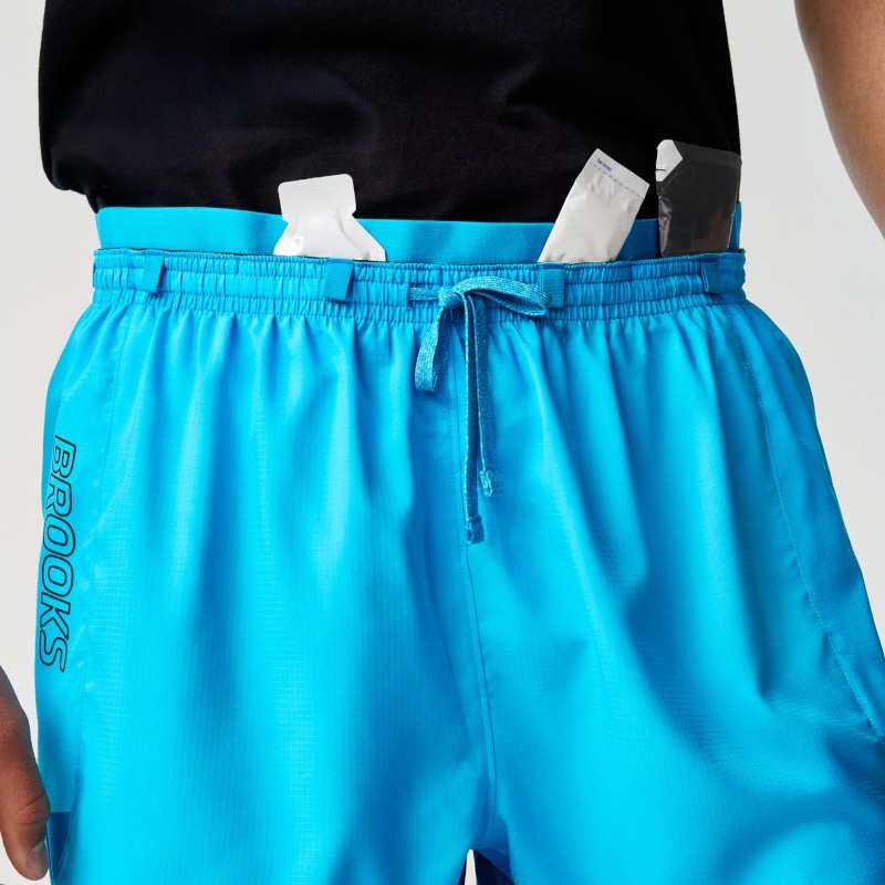 BROOKS Pantalón Brooks Cascadia Short Hombre Atomic Blue - Imagen 3