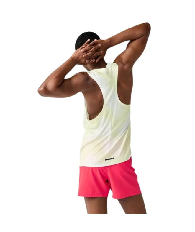 Camiseta de Running Brooks Dash Singlet Printed Hombre Euphoryc Luminary - Imagen 2