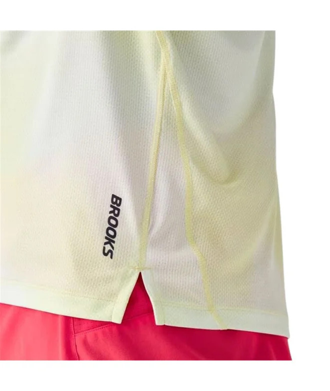 Camiseta de Running Brooks Dash Singlet Printed Hombre Euphoryc Luminary - Imagen 3