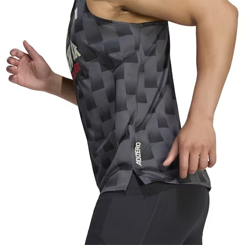 CAMISETA adidas Adizero NYC Singlet Men - Imagen 3
