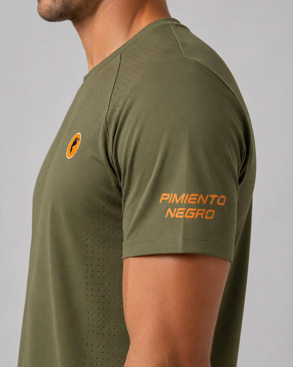 Camiseta Técnica Hombre PIMIENTO NEGRO - Imagen 3