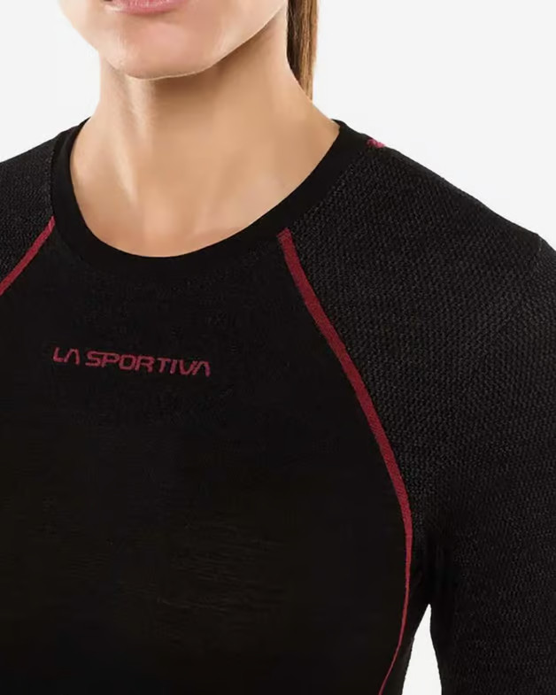 CAMISETA LA SPORTIVA Wool40 Aero manga larga negro - Imagen 4