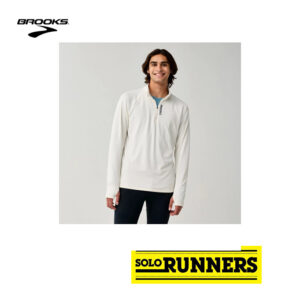 BROOKS Momentum Thermal 1/2 Zip Bone